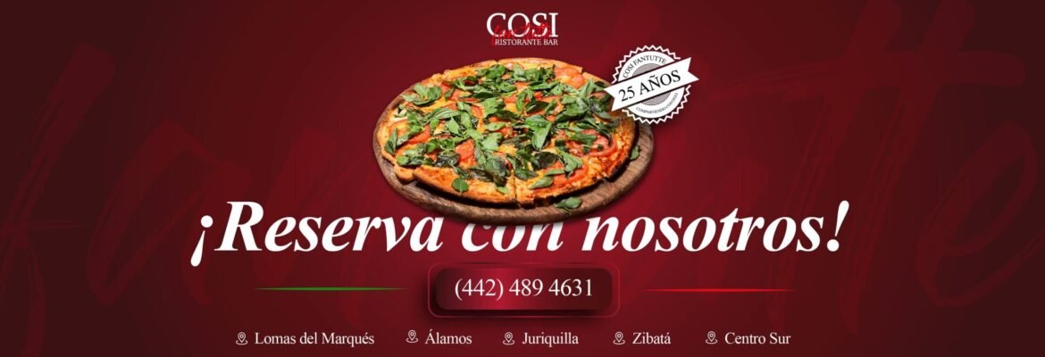 Ristorante Cosi Fan Tutte Zibata
