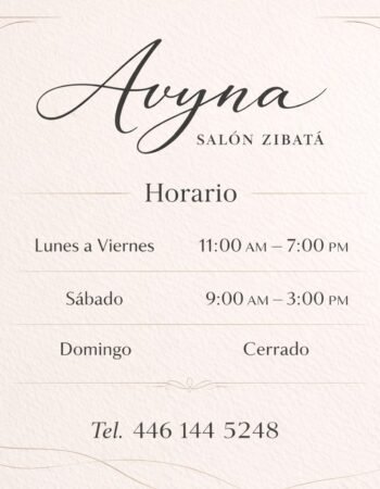 Avyna Salón de Belleza | Zibatá