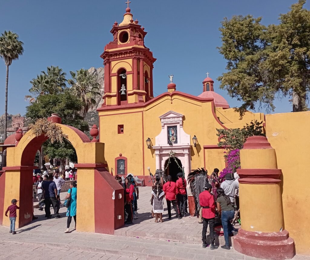 Templo de San Sebastián en Bernal