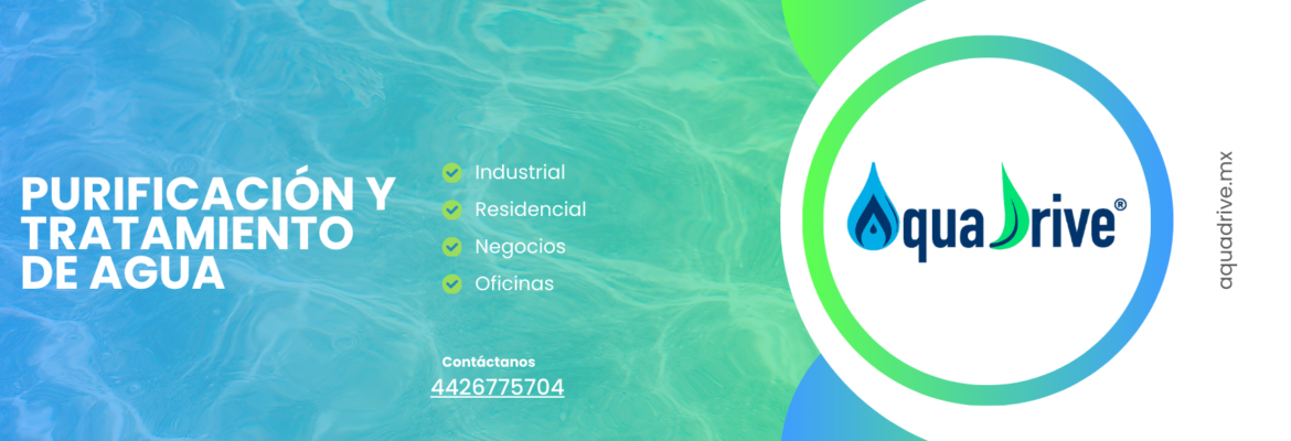 AquaDrive – Ósmosis Inversa y Filtración de Agua